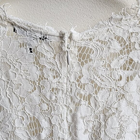 bobi Black Cream Lace Deep V-Neck Romper Set Size XS - Picture 16 of 16